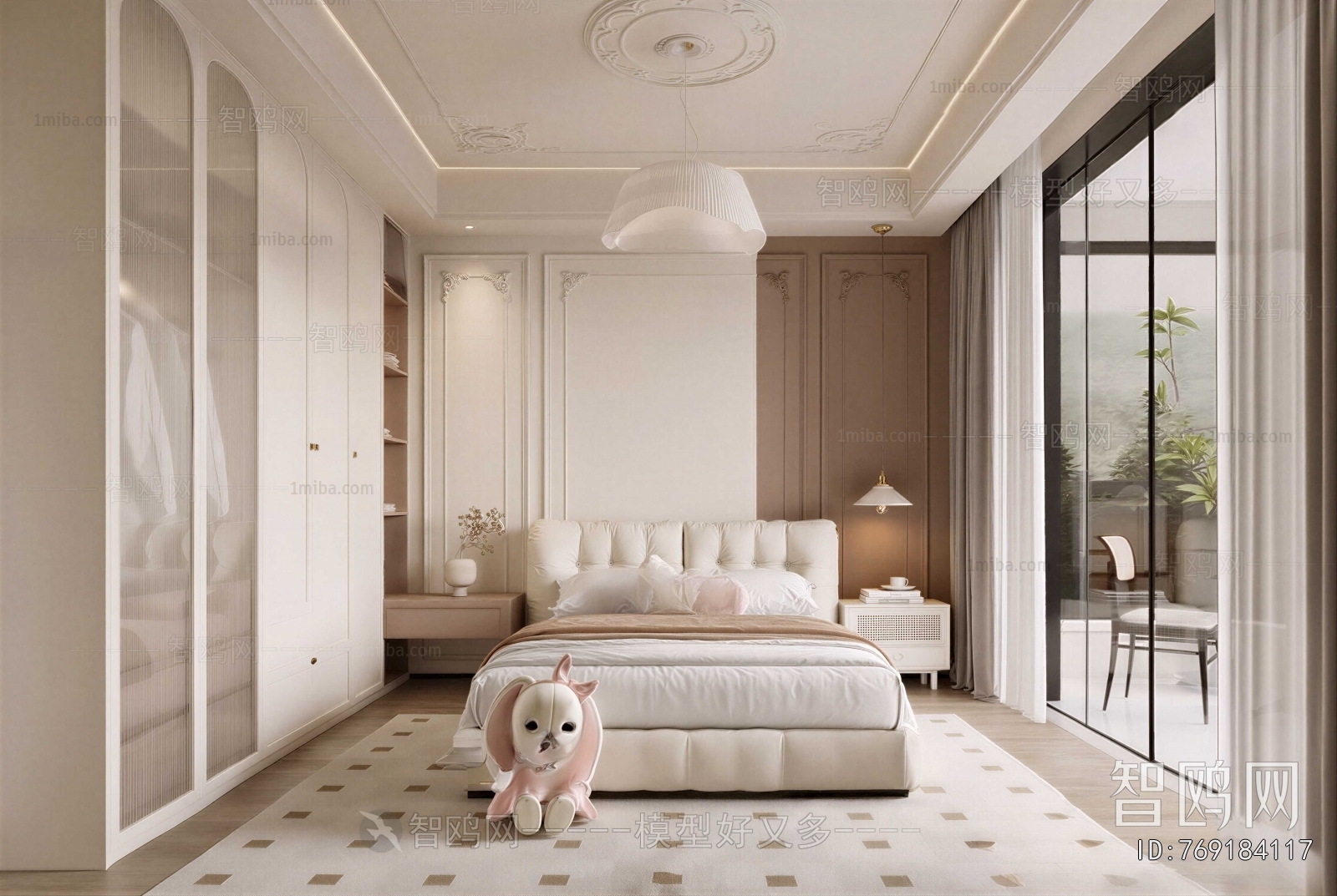 French Style Girl's Room Daughter's Room