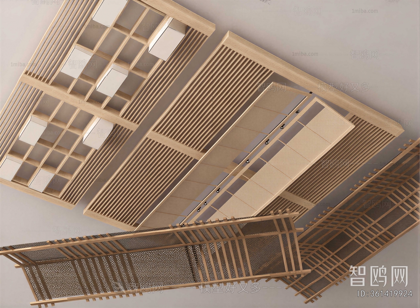 New Chinese Style Suspended Ceiling