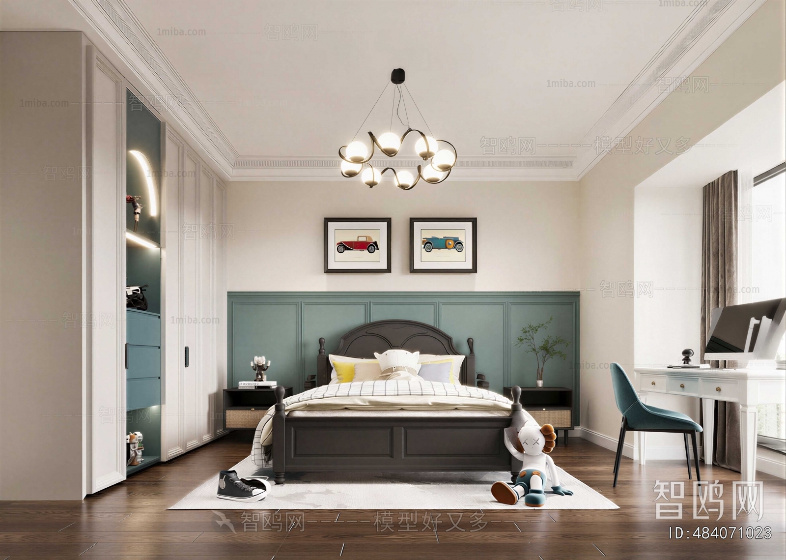 Modern Boy's Room And Son's Room