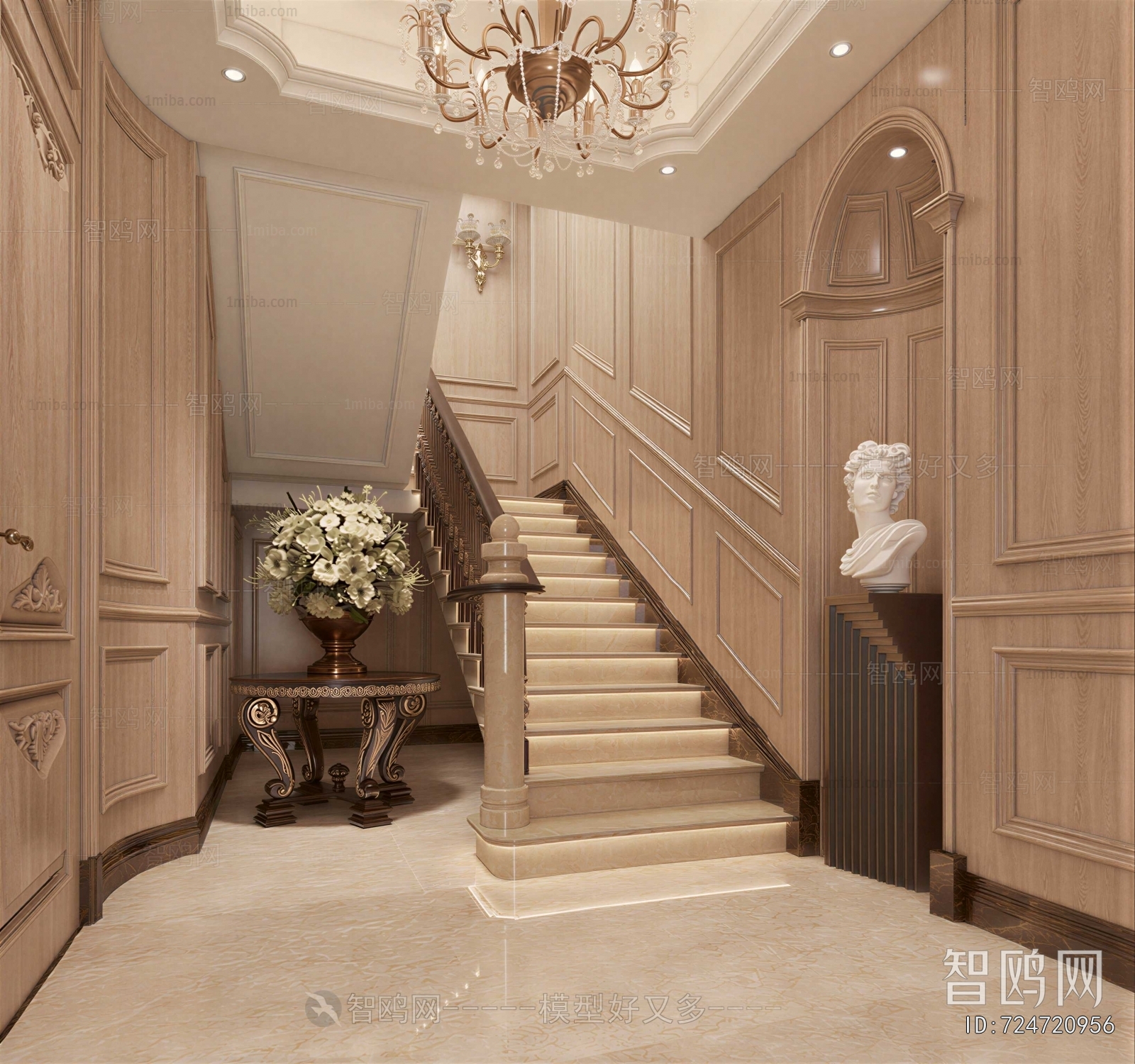 European Style Stairwell