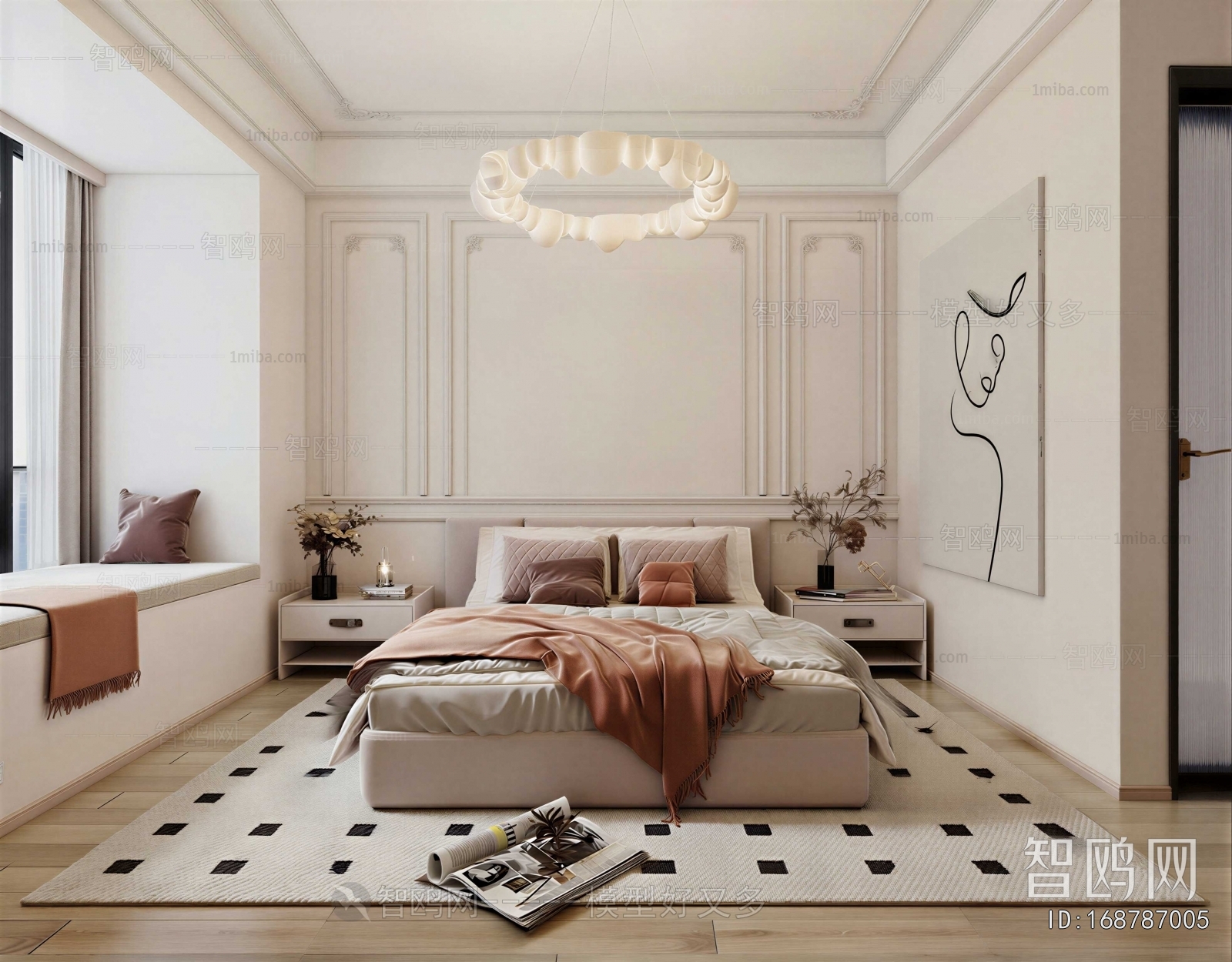 French Style Girl's Room Daughter's Room