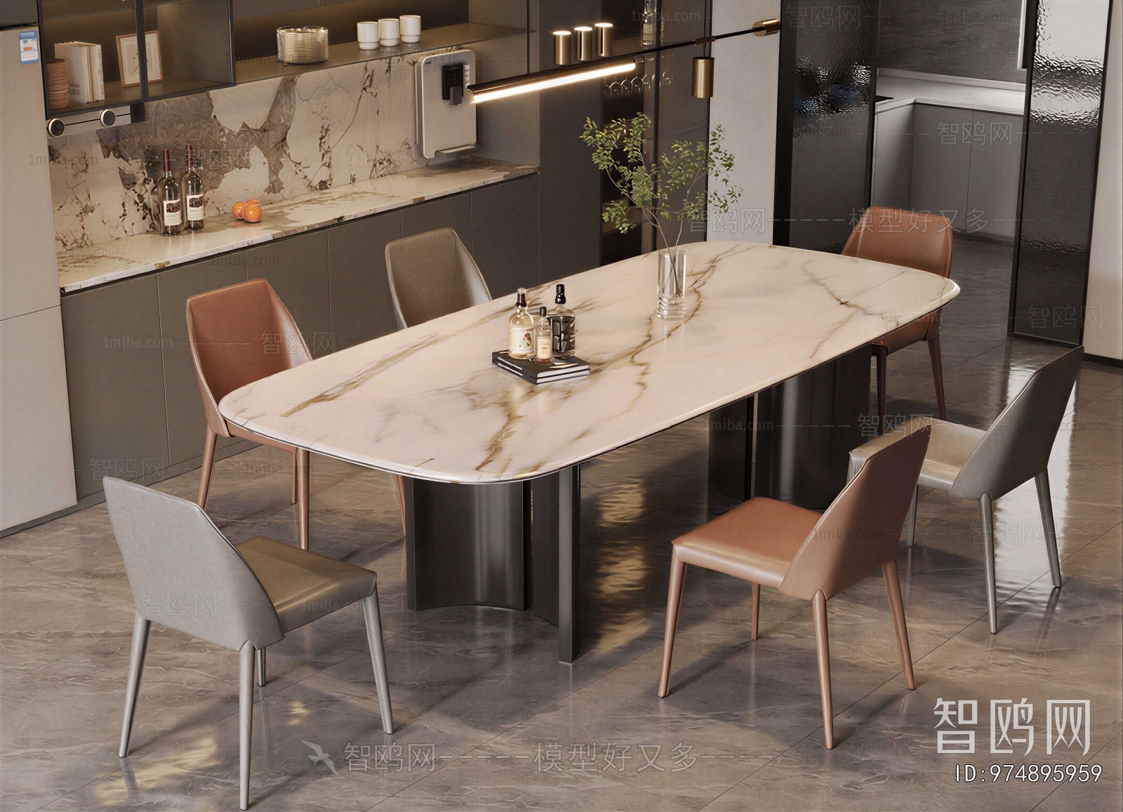Modern Dining Table And Chairs