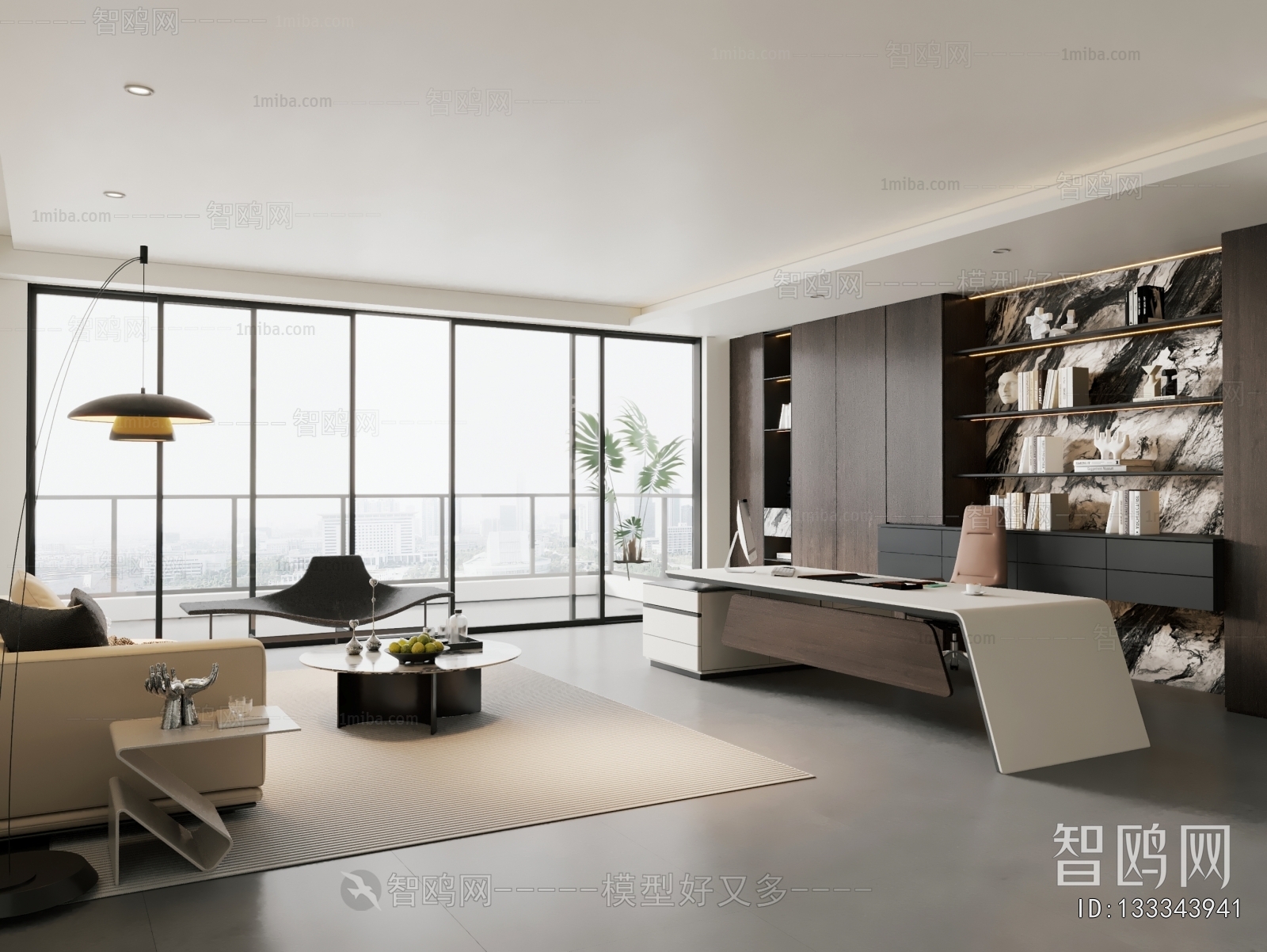 Modern Manager's Office