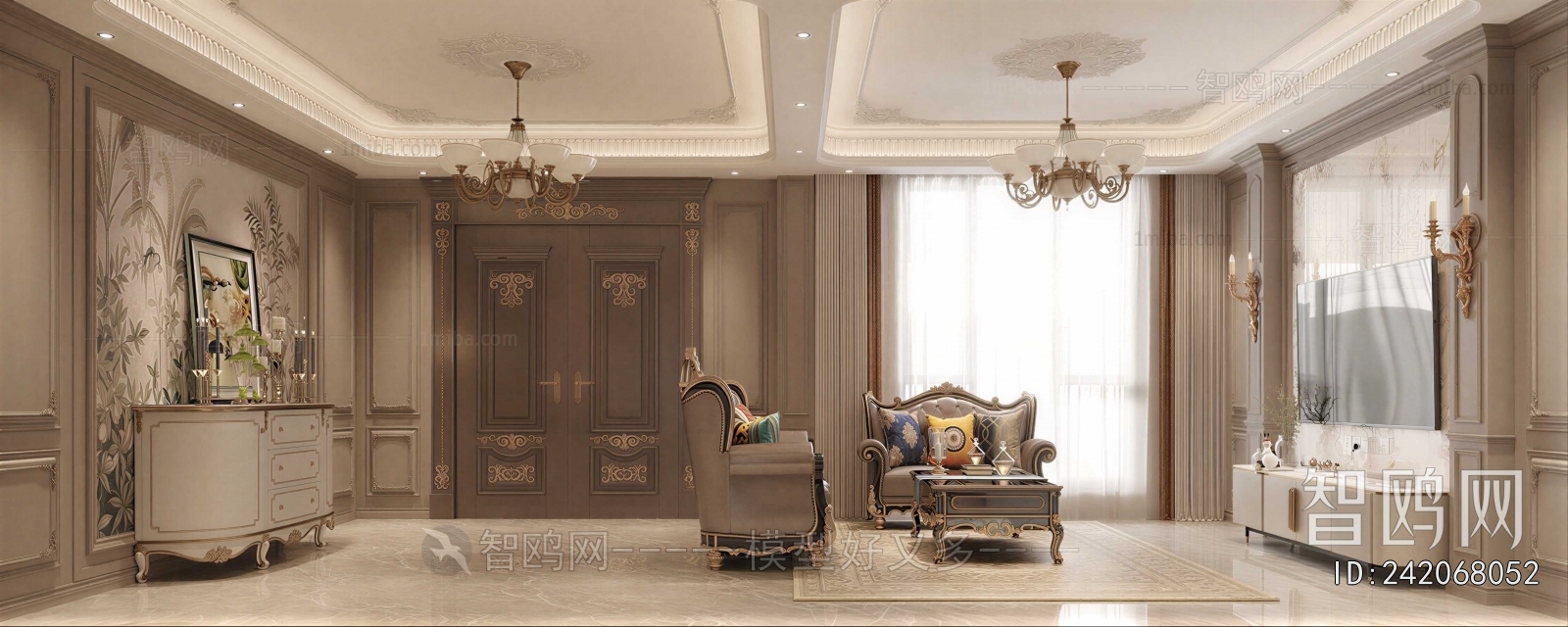 French Style A Living Room