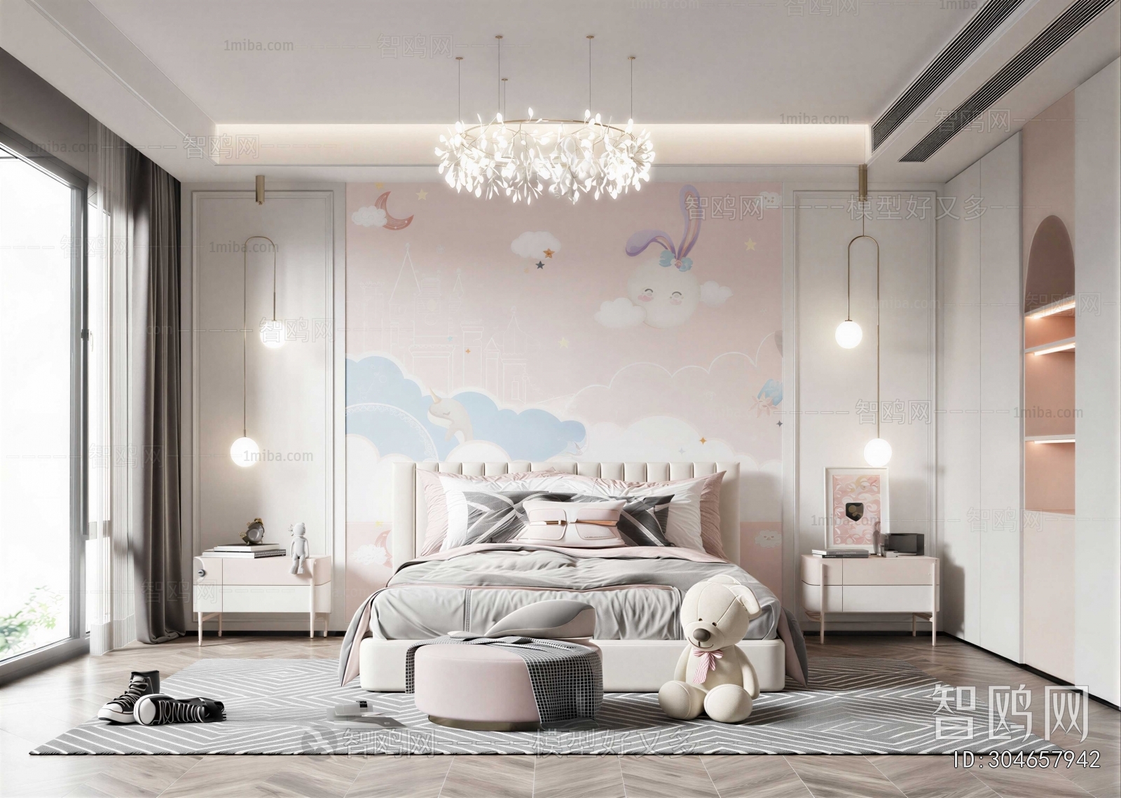 Modern Girl's Room Daughter's Room