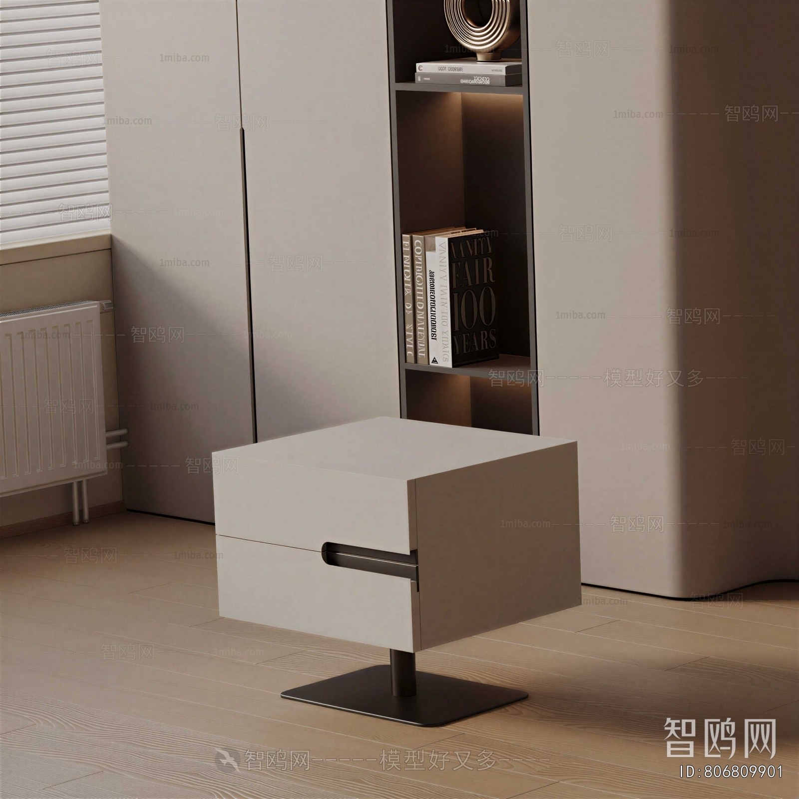 Modern Bedside Cupboard