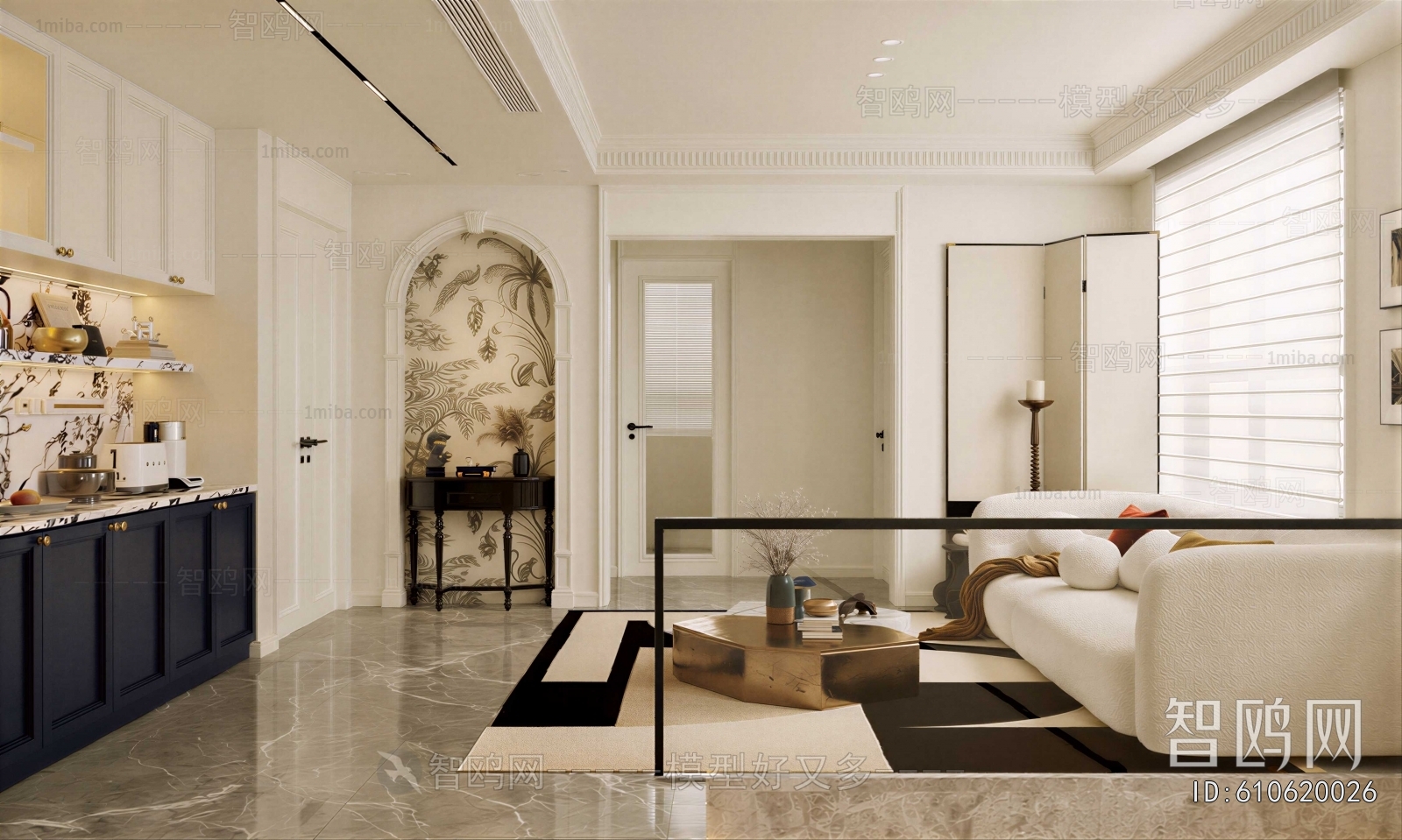 French Style A Living Room