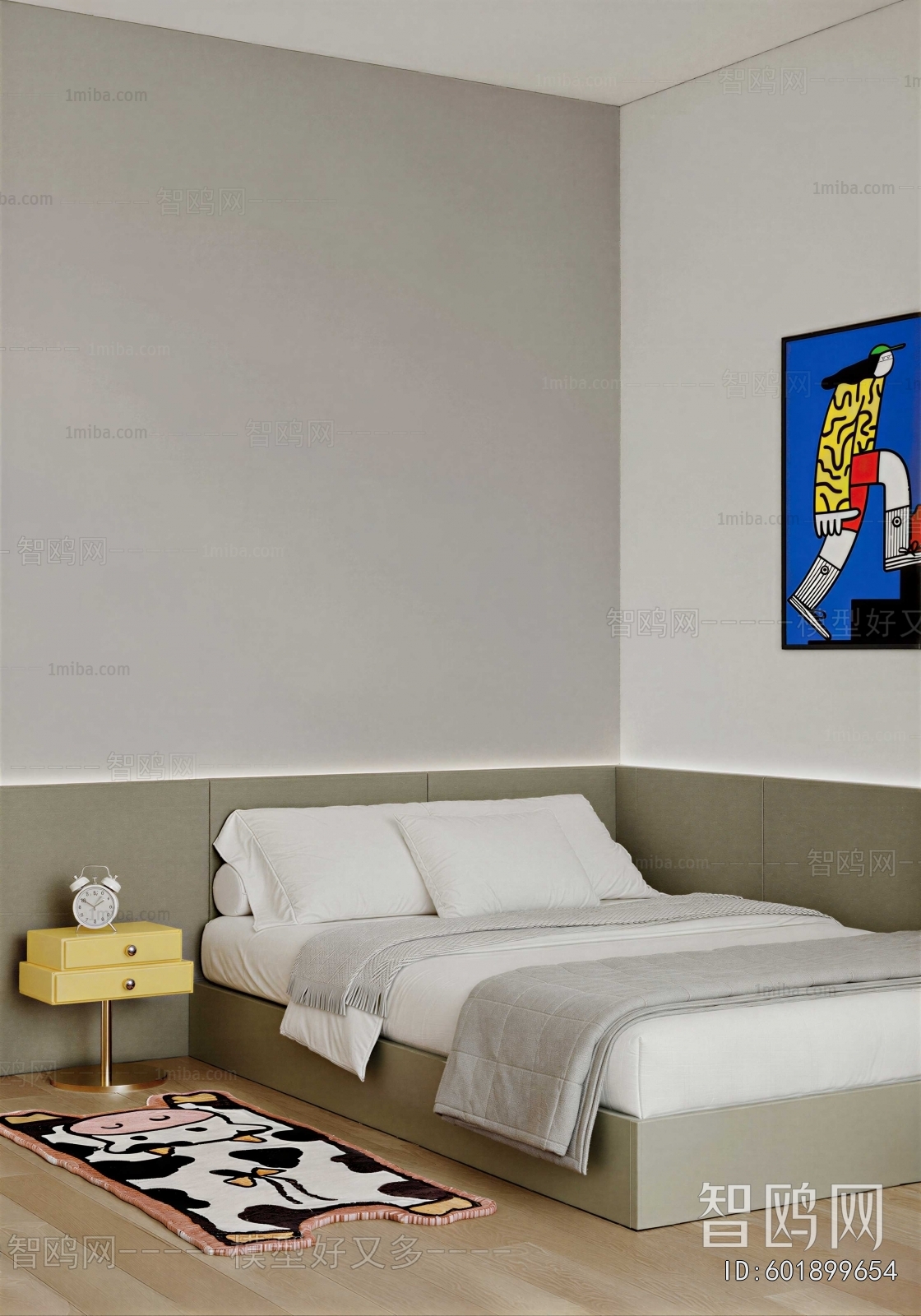 Modern Boy's Room And Son's Room