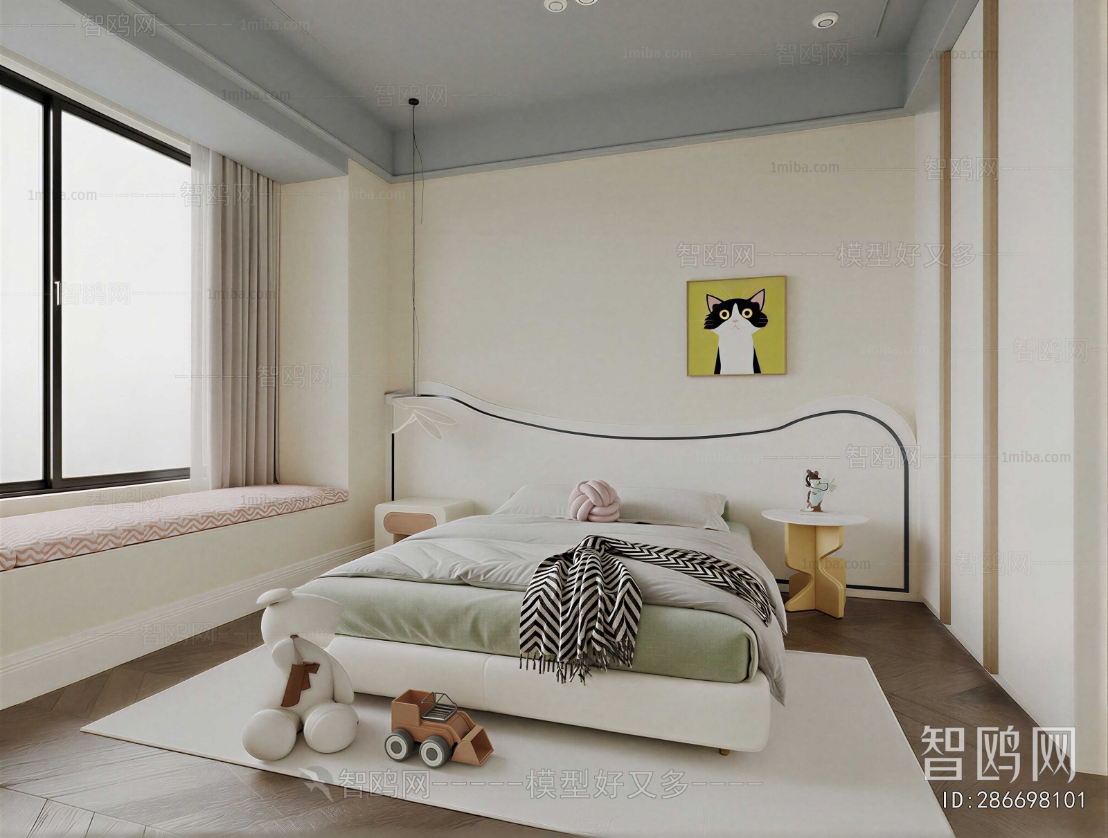 Modern Boy's Room And Son's Room