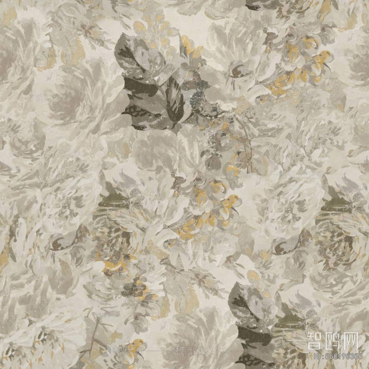 Animal And Plant Pattern Wallpaper