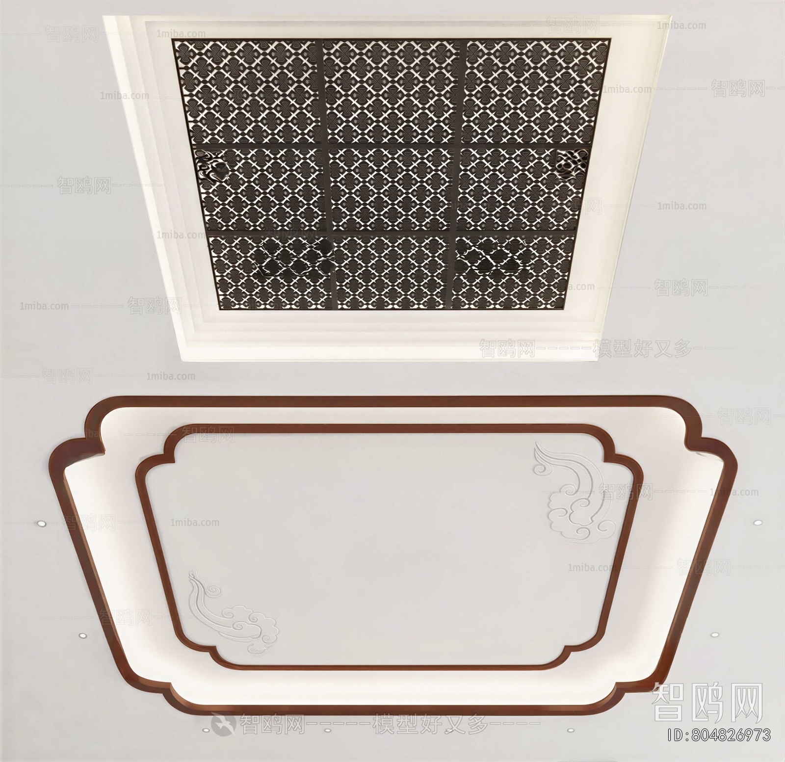 New Chinese Style Suspended Ceiling