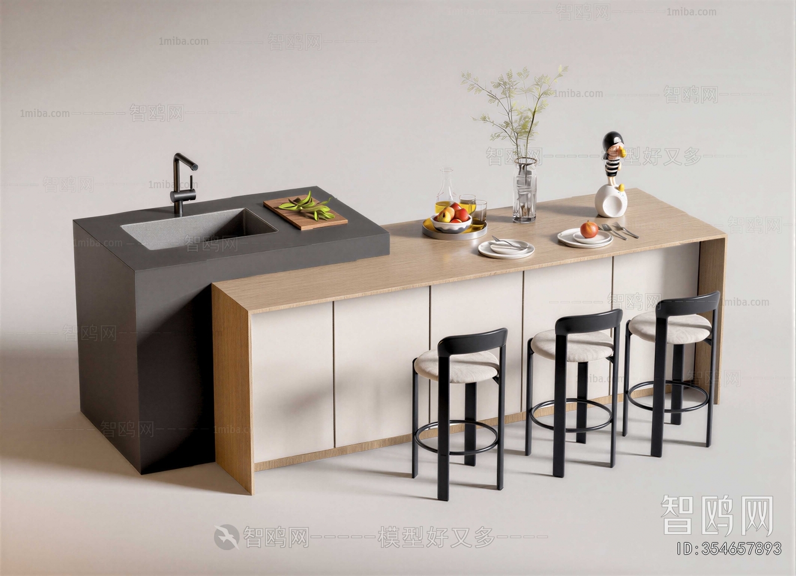 Modern Counter Bar