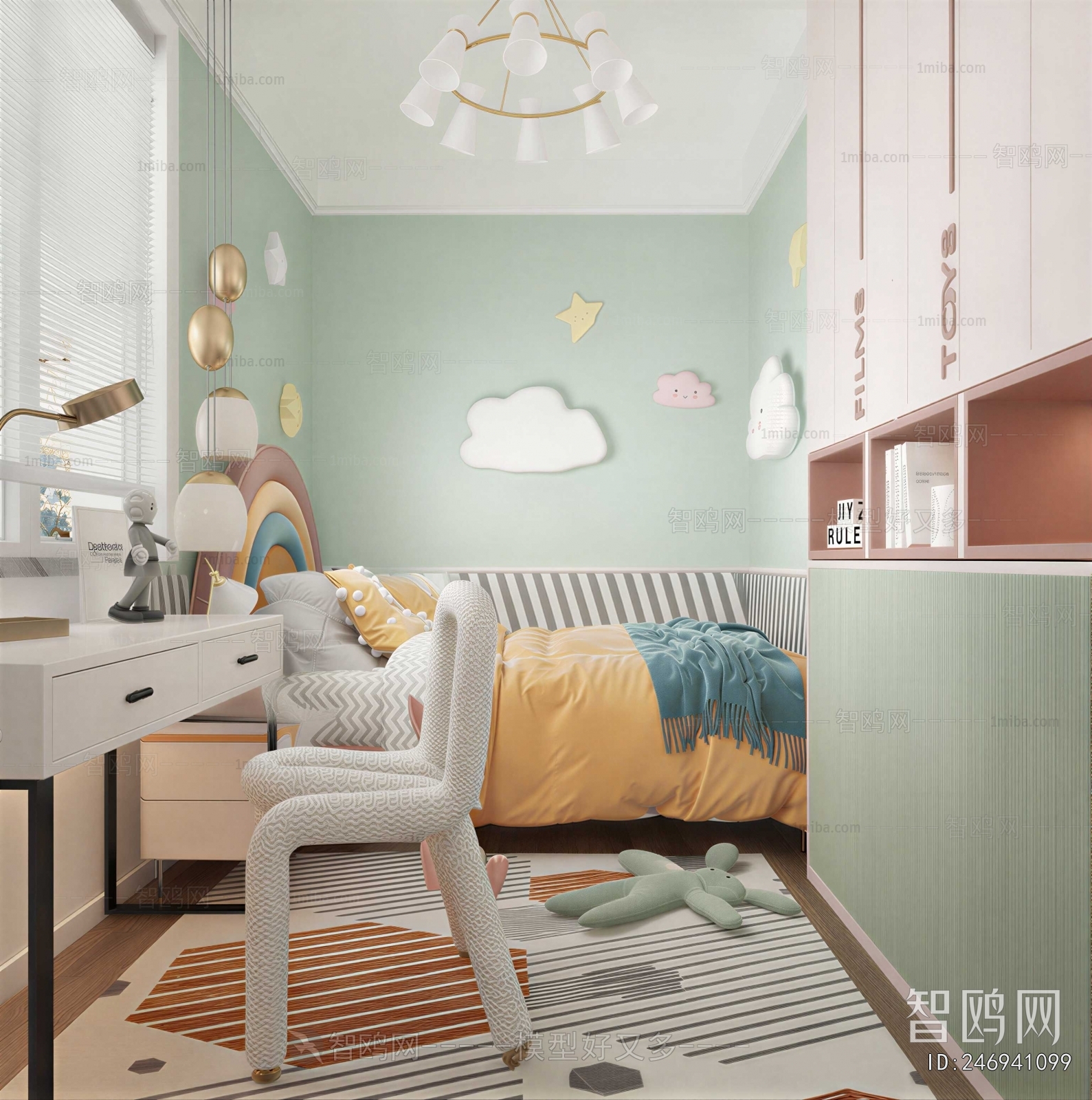 Modern Girl's Room Daughter's Room