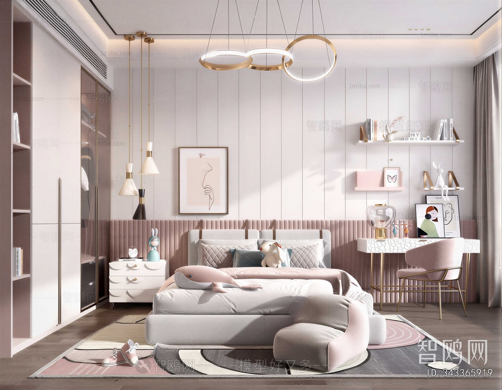 Modern Girl's Room Daughter's Room