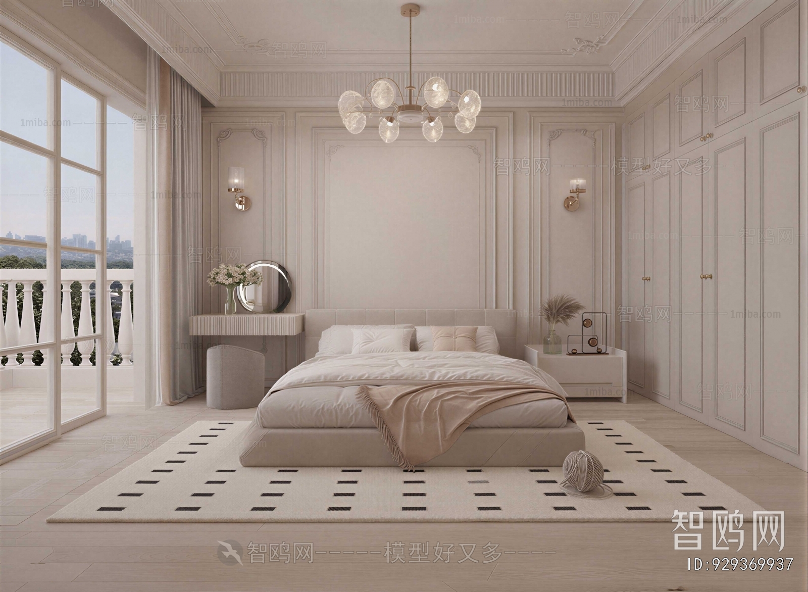 French Style Bedroom