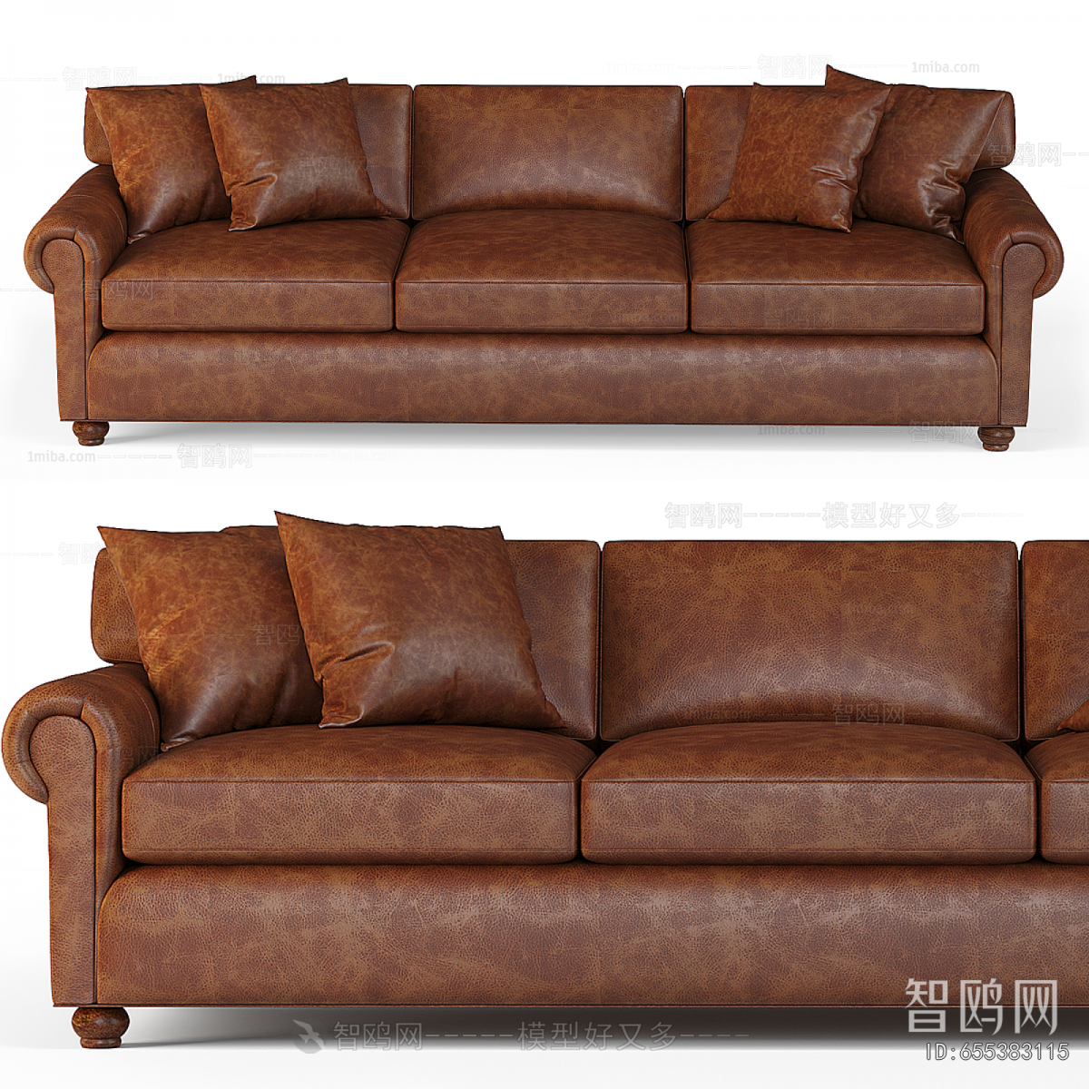 Modern Three-seat Sofa