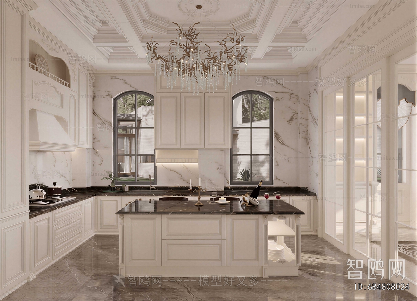 French Style The Kitchen