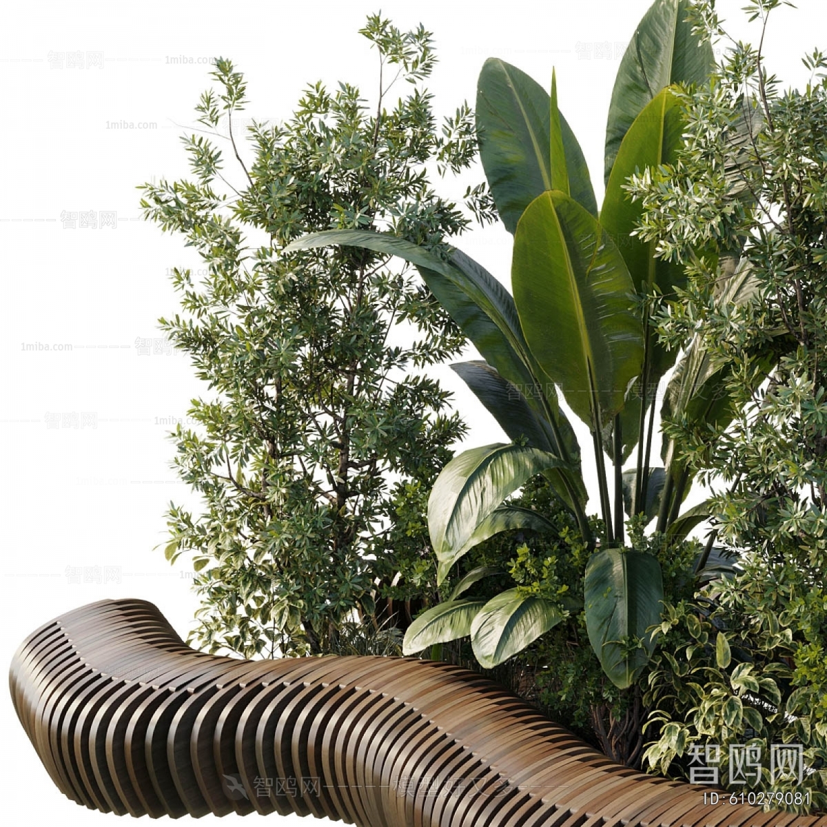 Modern Plant Pile