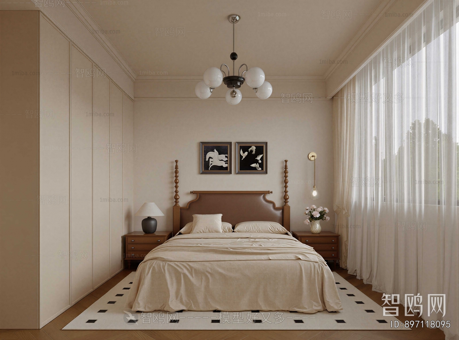 French Style Bedroom