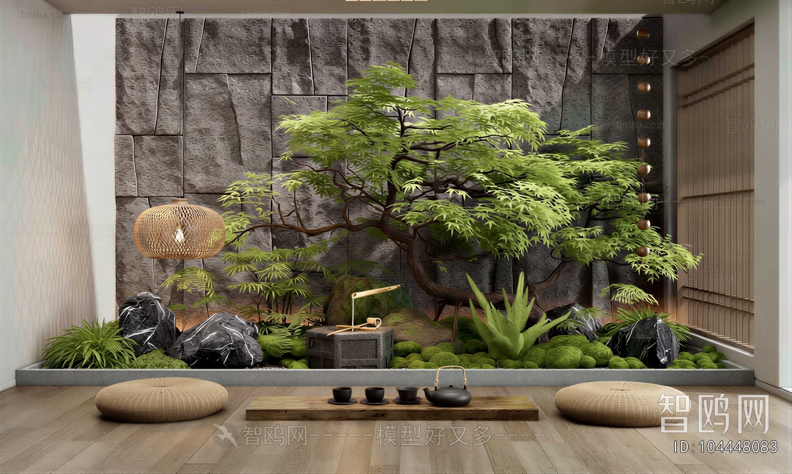 New Chinese Style Courtyard/landscape