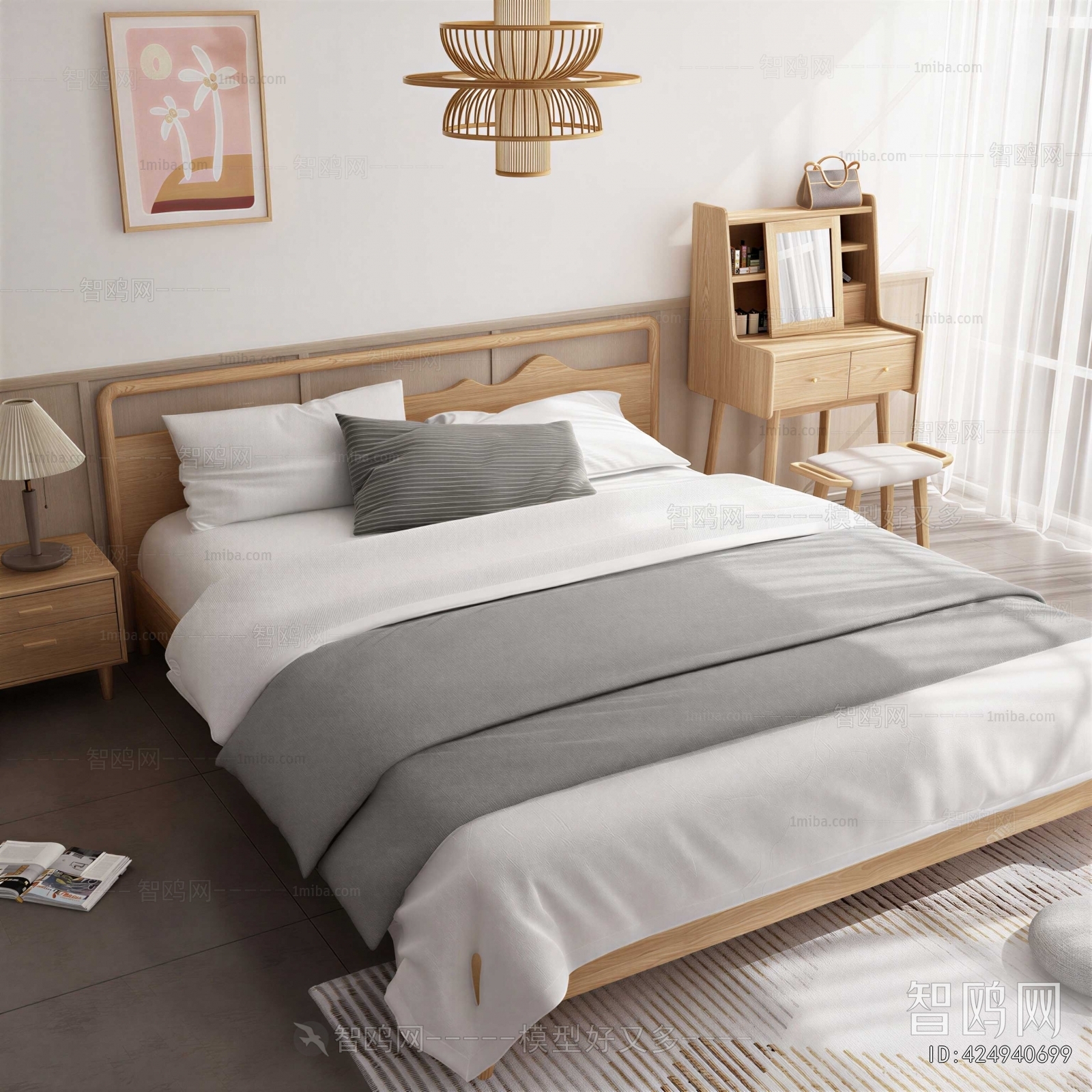 Modern Double Bed