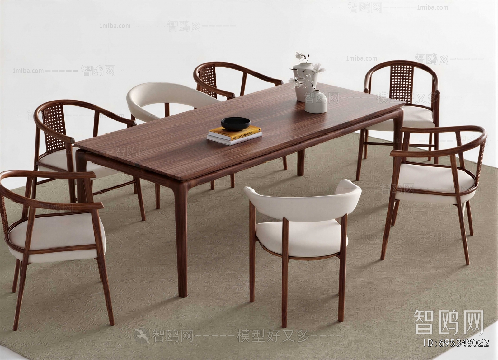 New Chinese Style Dining Table And Chairs