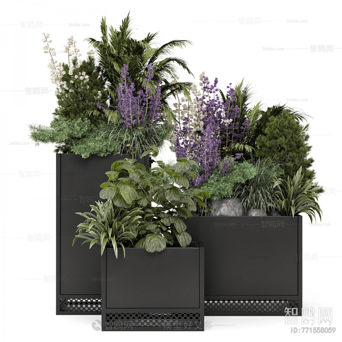 Modern Flower Bed, Flower Bowl, Flower Box