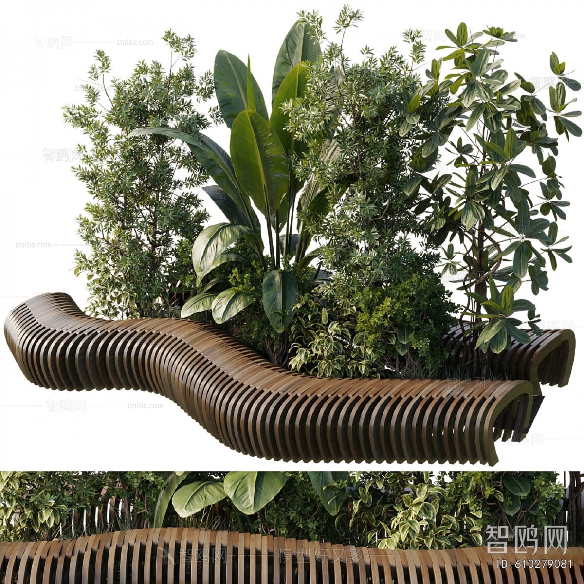 Modern Plant Pile