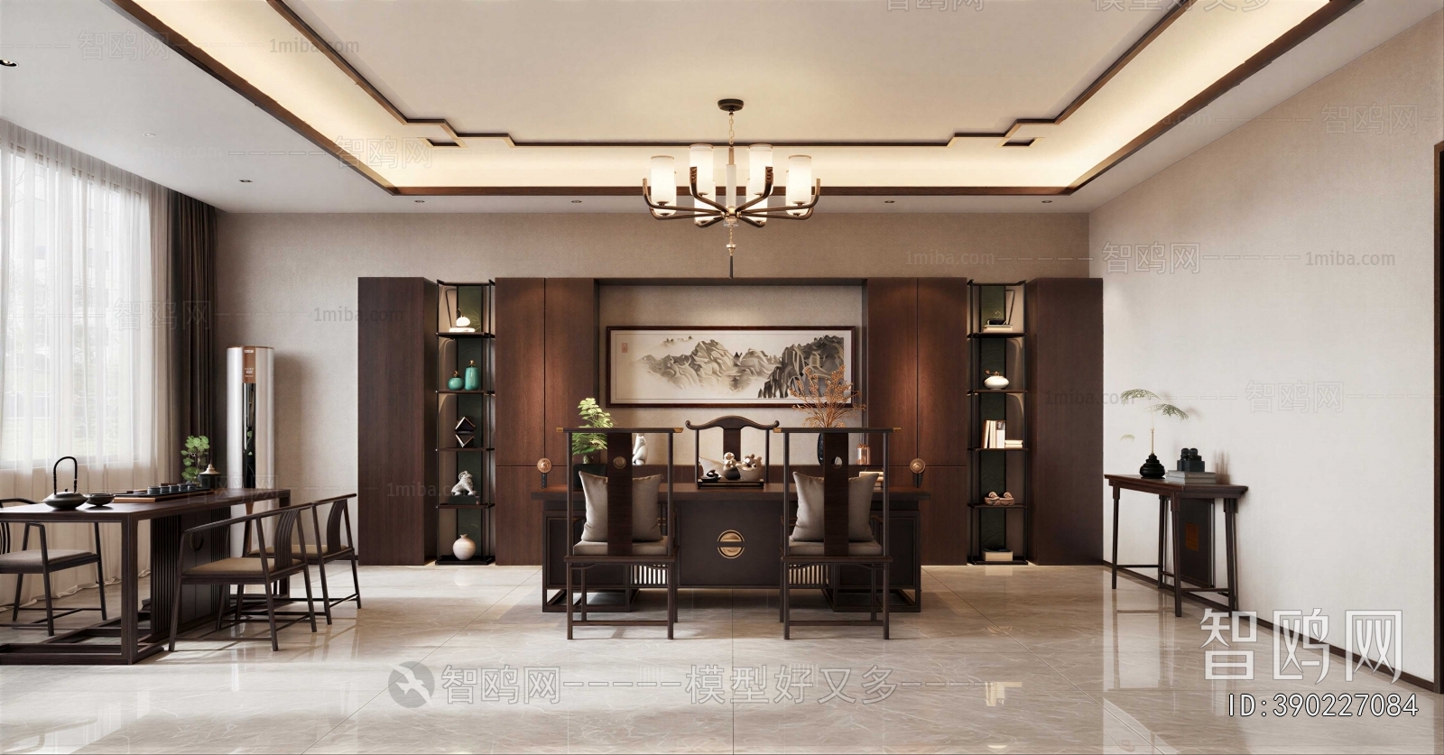 New Chinese Style Manager's Office