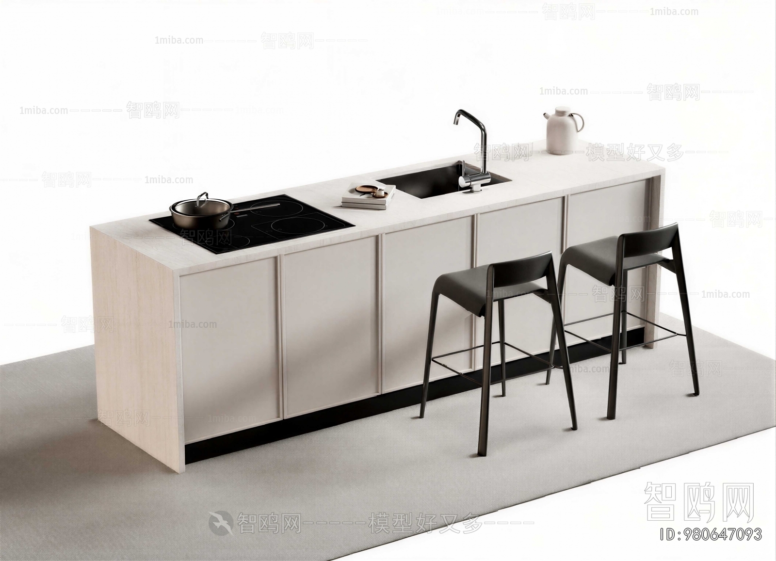 Modern Counter Bar