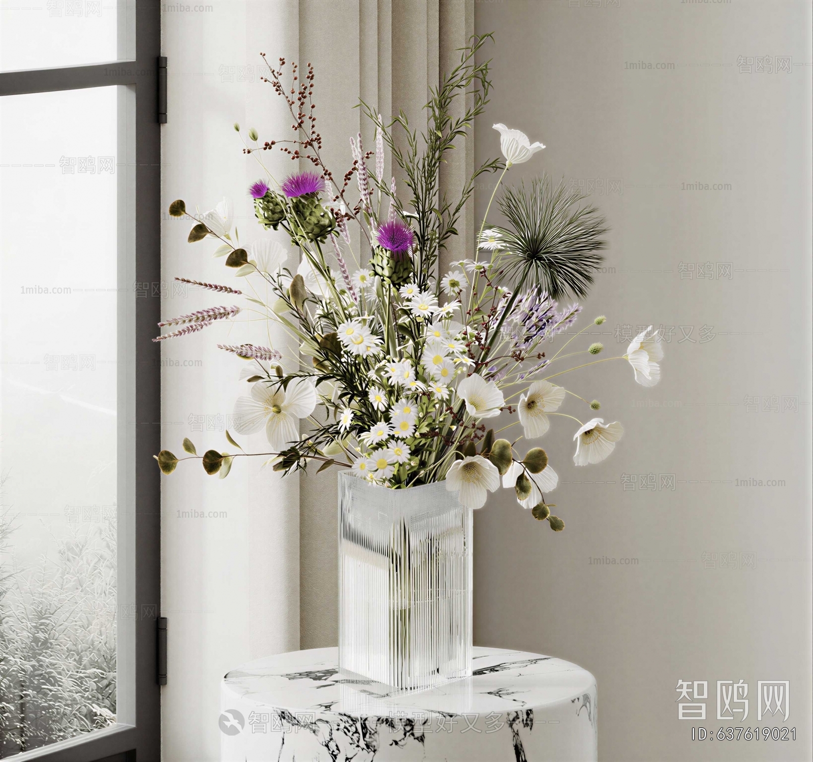 Modern Flower Arrangement