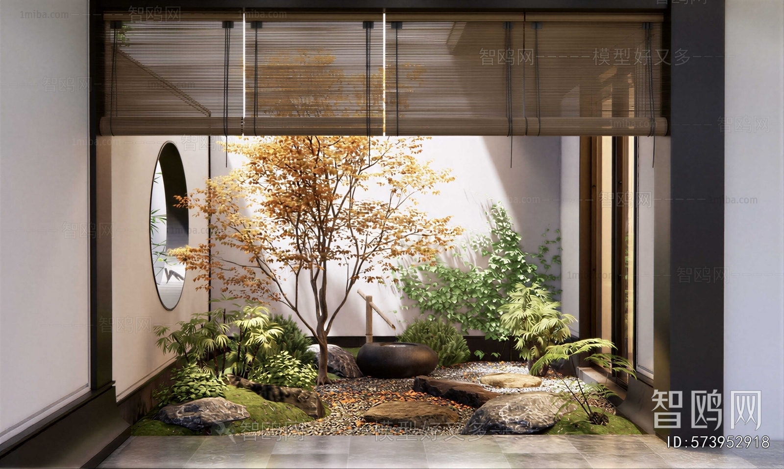 Japanese Style Courtyard/landscape