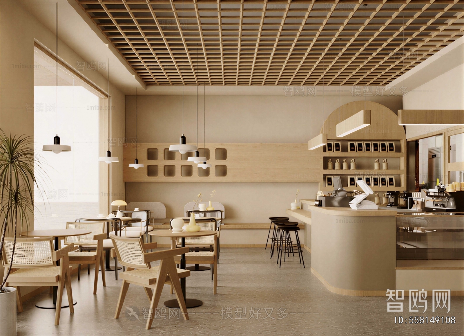 Wabi-sabi Style Cafe