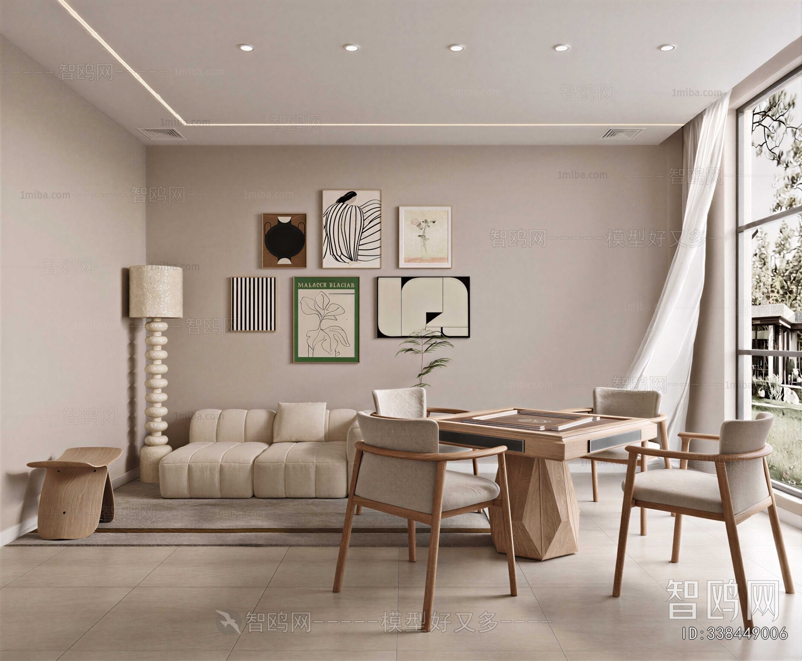 Modern Chess And Card Room