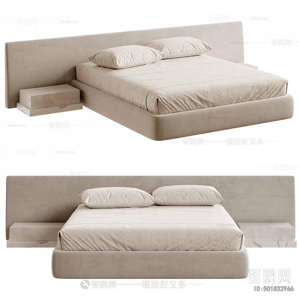 Modern Double Bed
