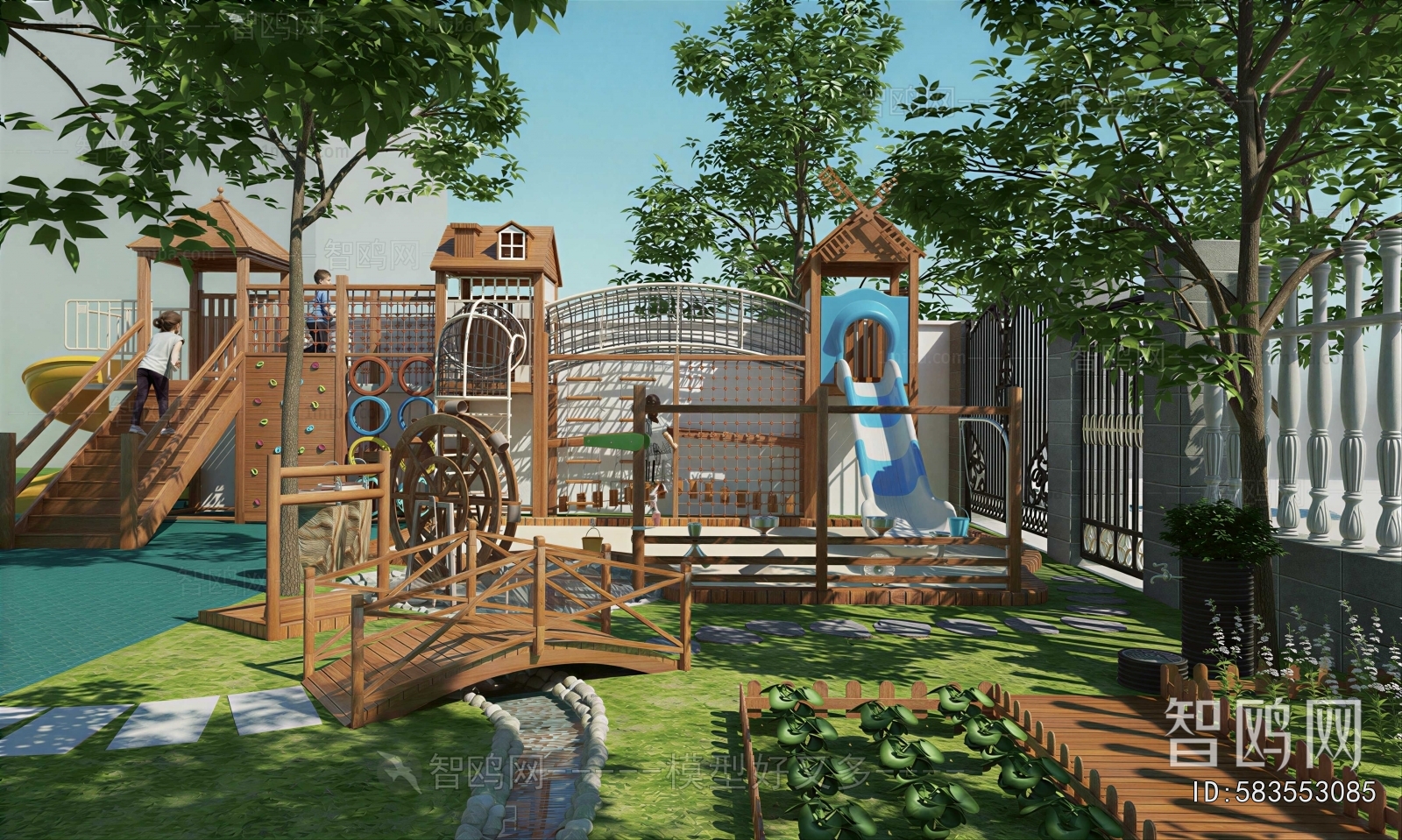 Modern Courtyard/landscape