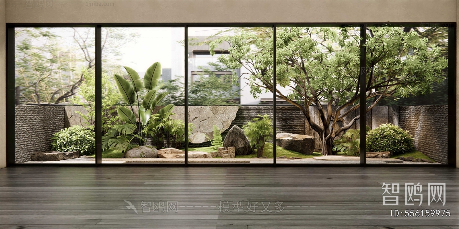 Japanese Style Courtyard/landscape