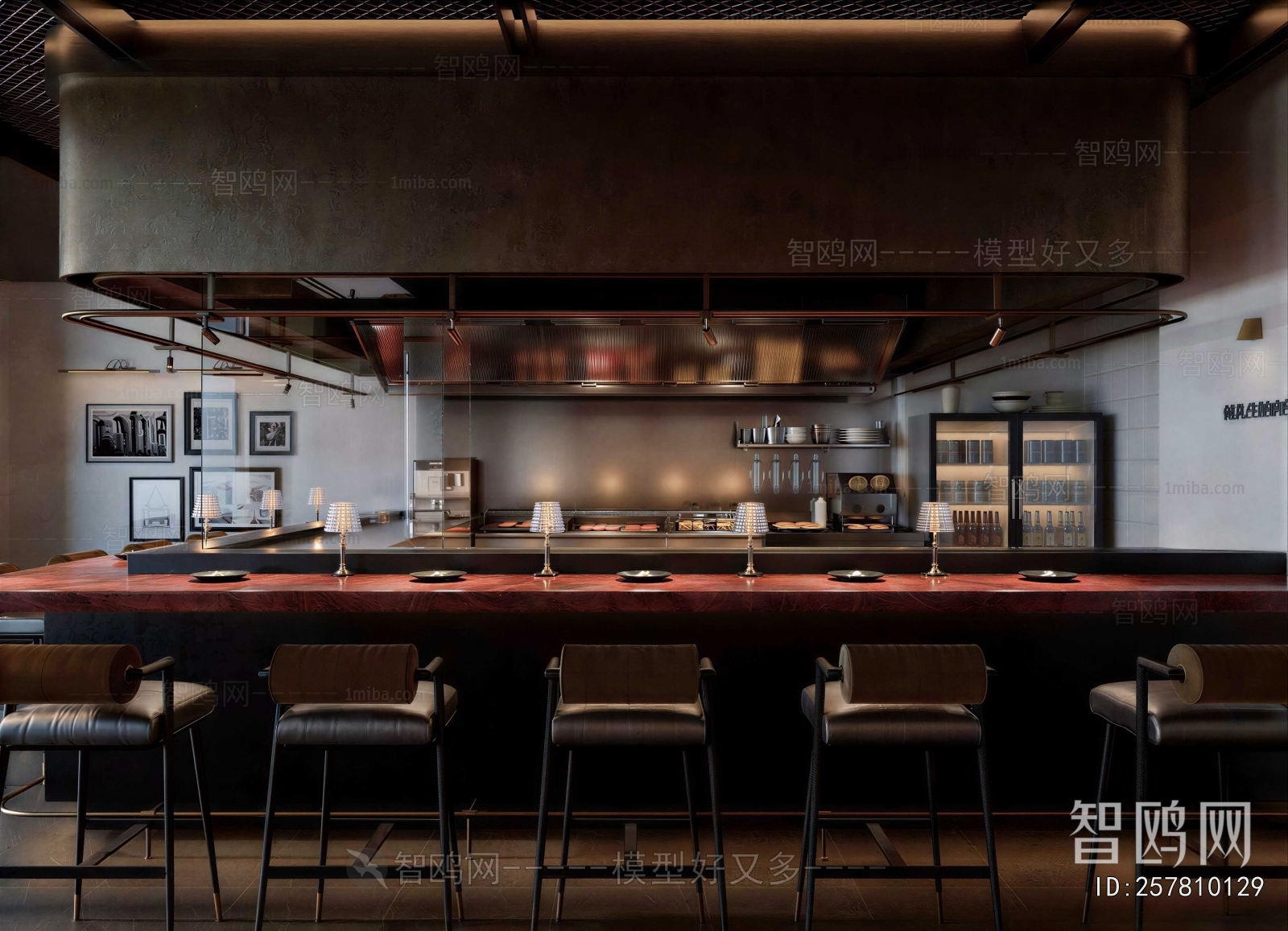 Modern Barbecue Restaurant