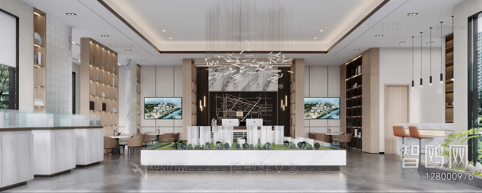 Modern Sand Table Area