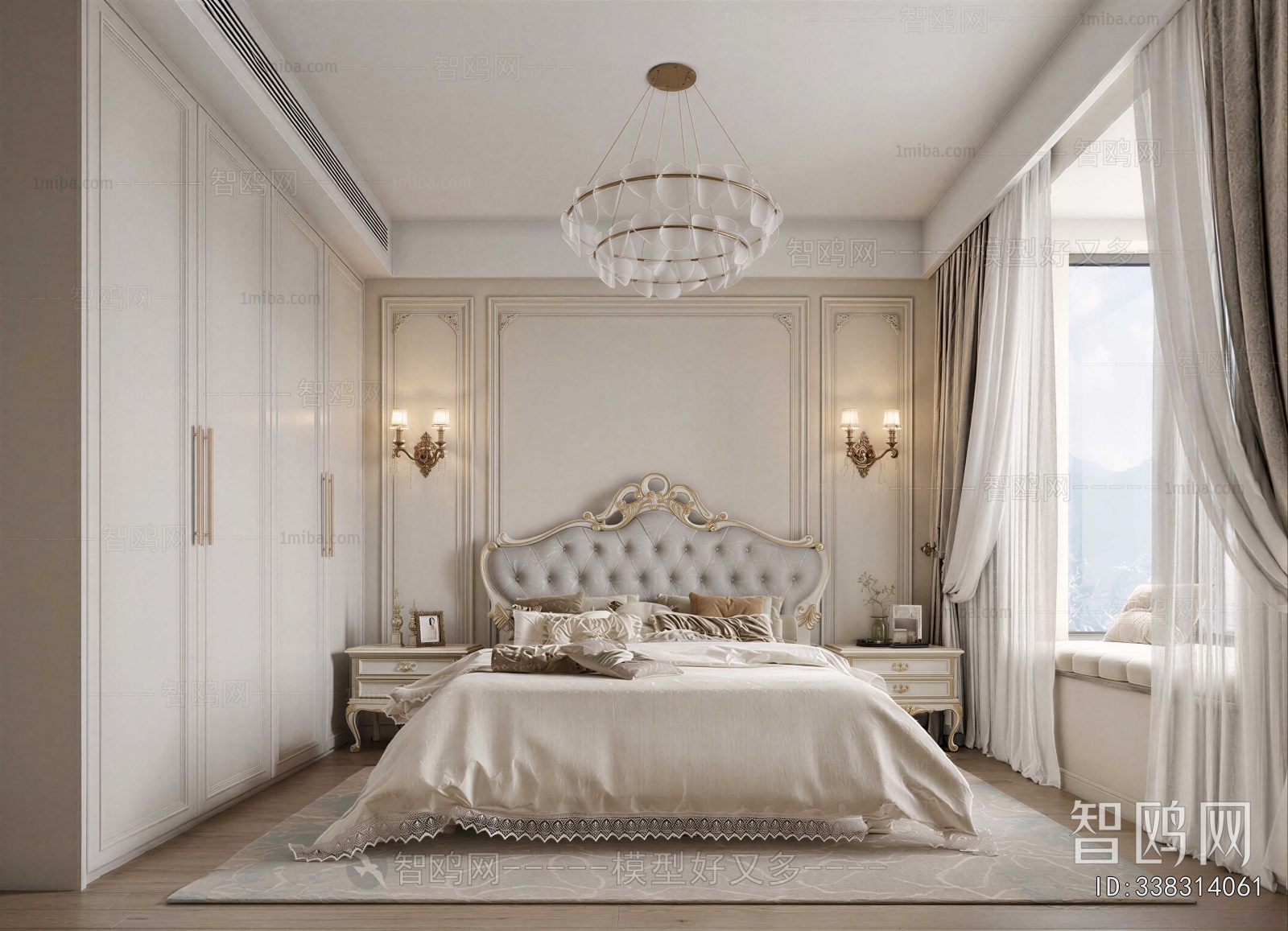 American Style Bedroom