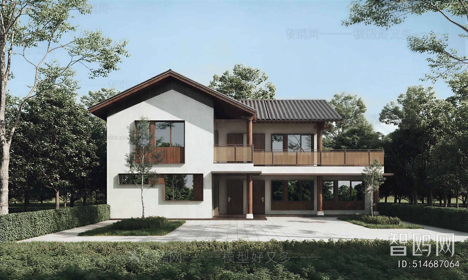 New Chinese Style Detached Villa
