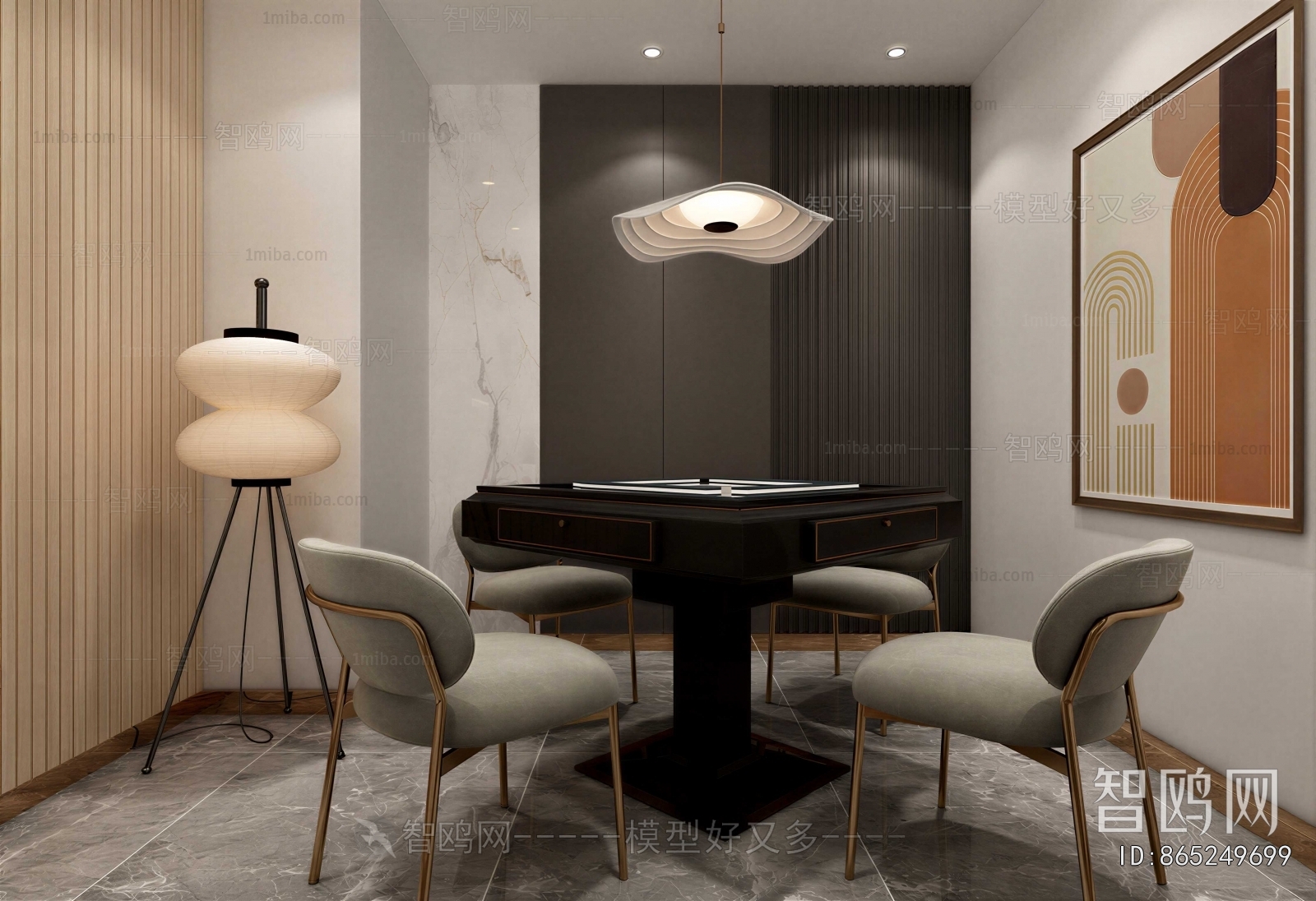 Modern Chess And Card Room