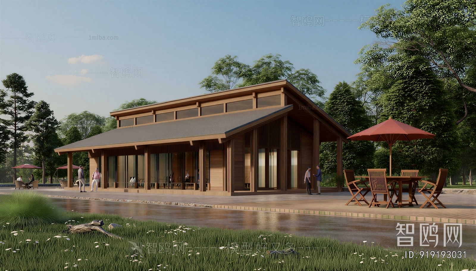 New Chinese Style Public Building