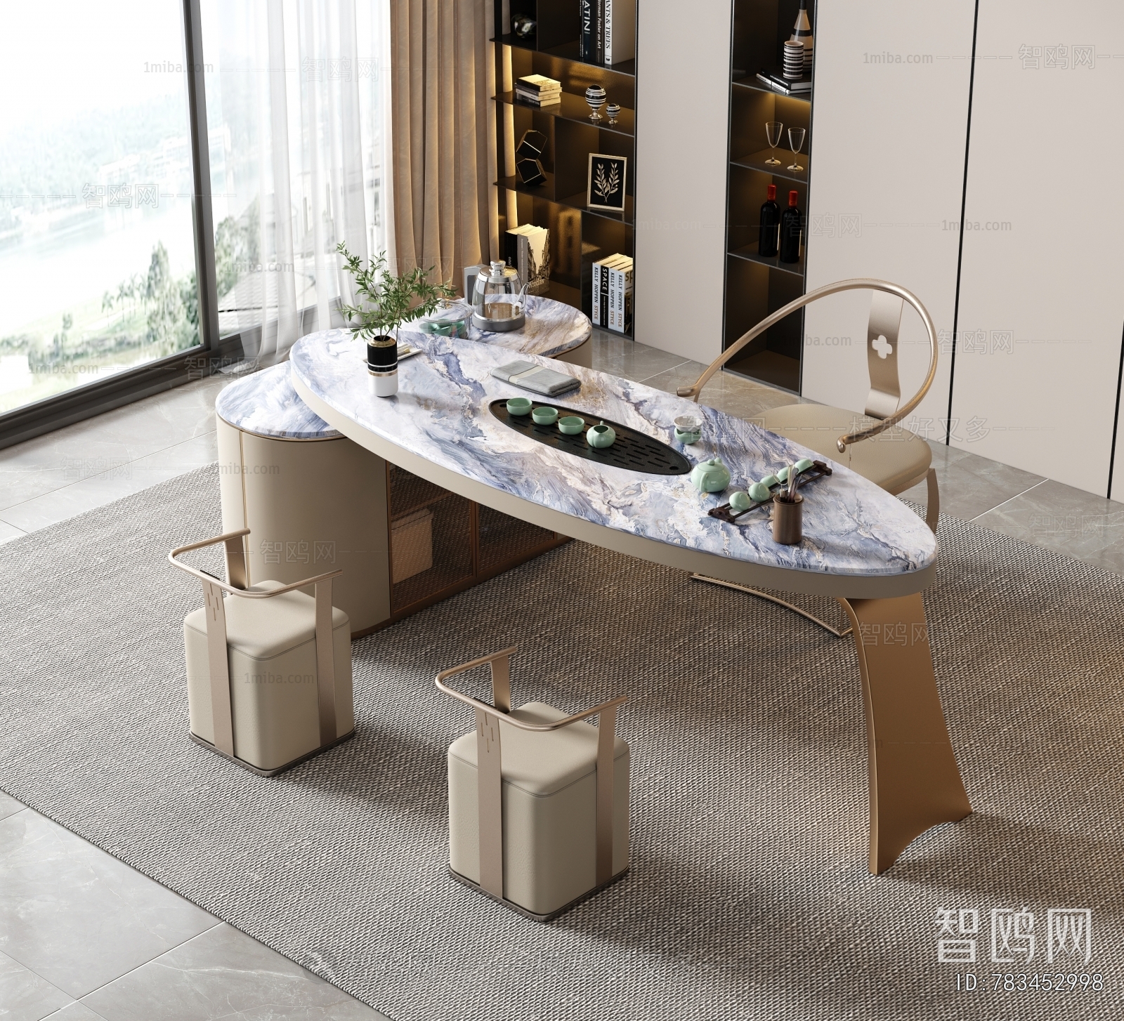 Modern Tea Tables And Chairs
