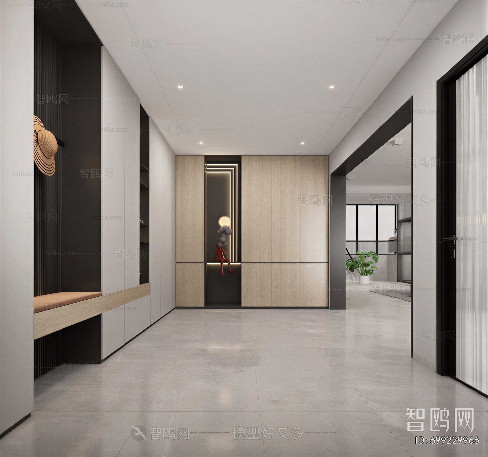 Modern Hallway