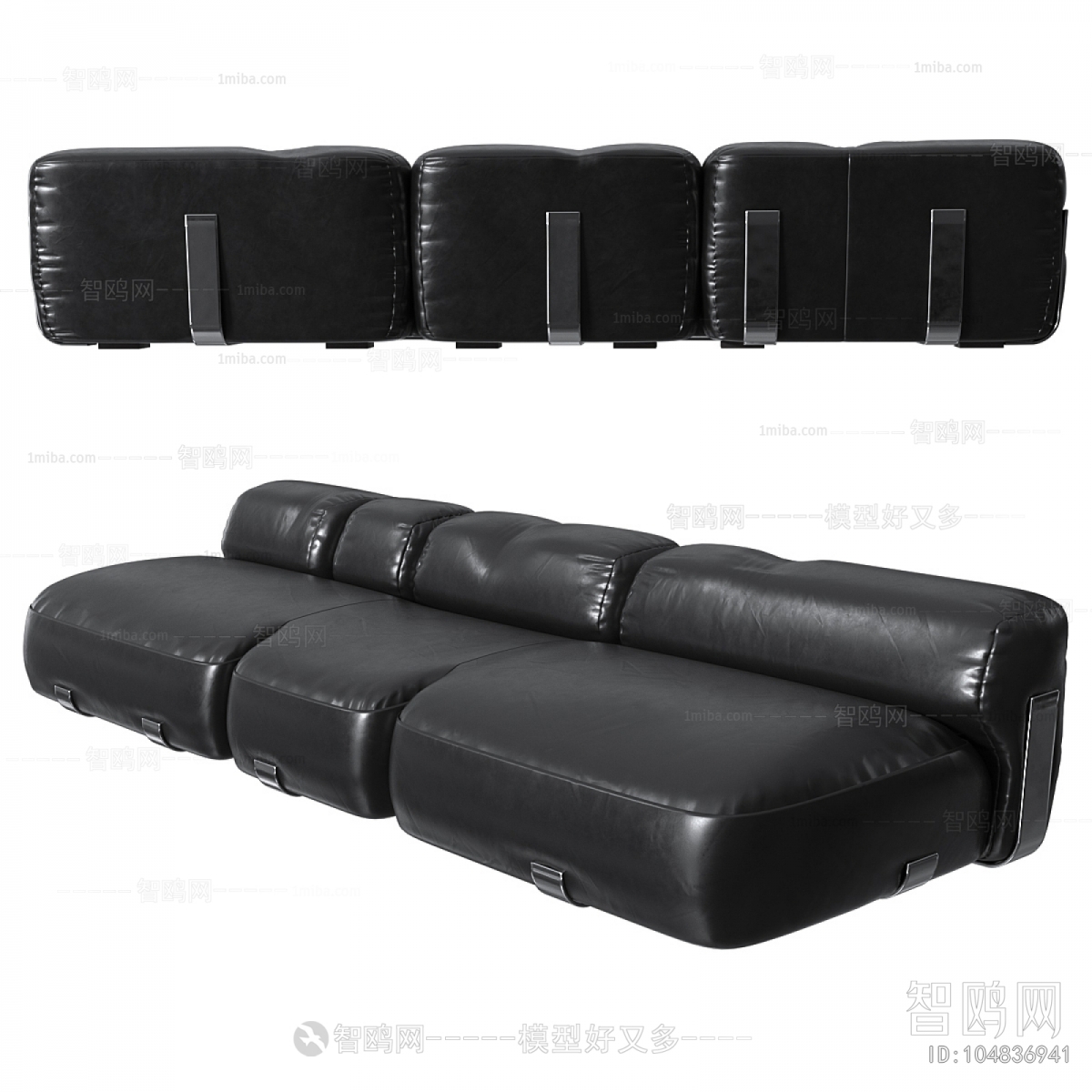 Modern Three-seat Sofa