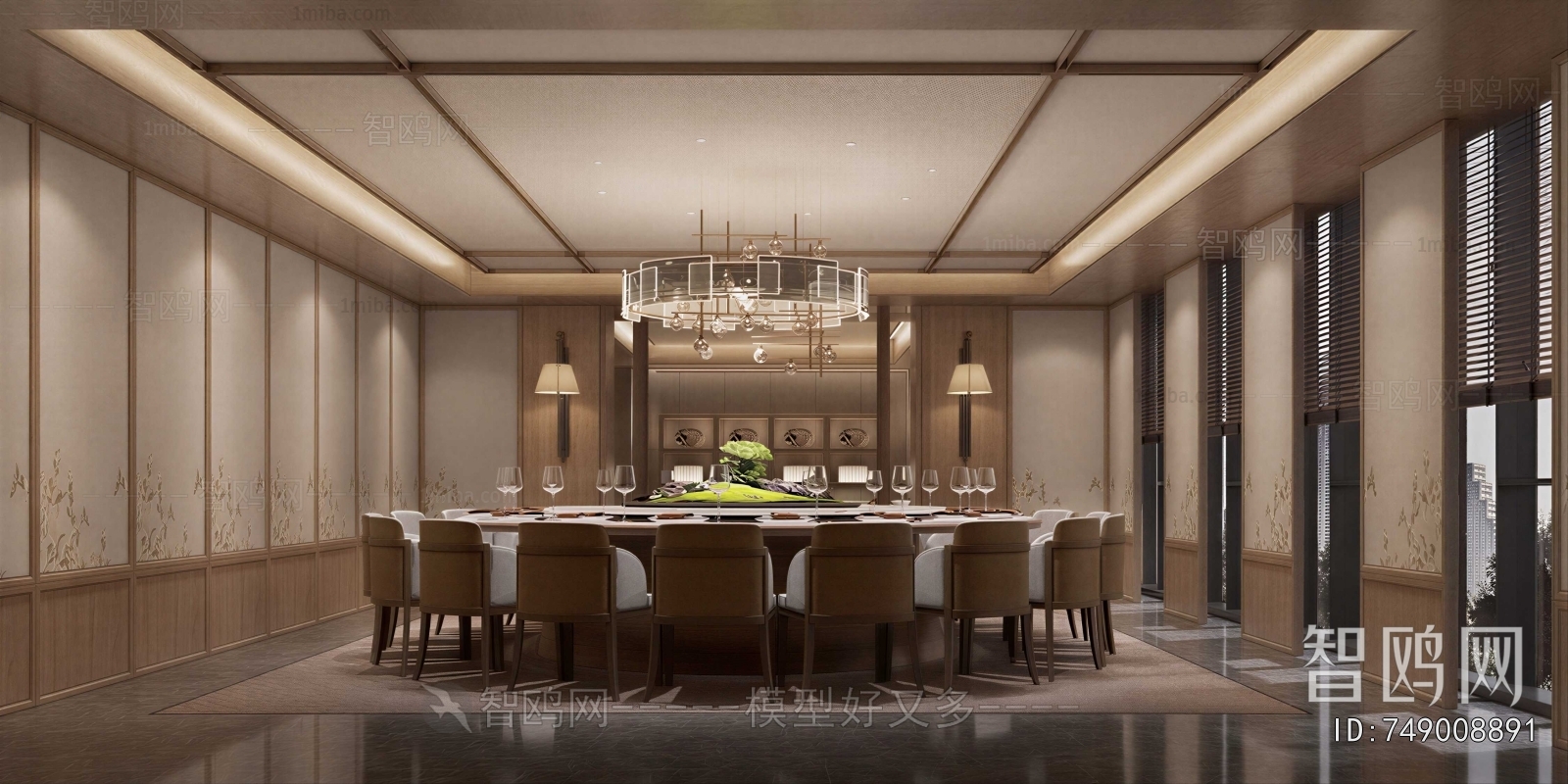 New Chinese Style Restaurant Box