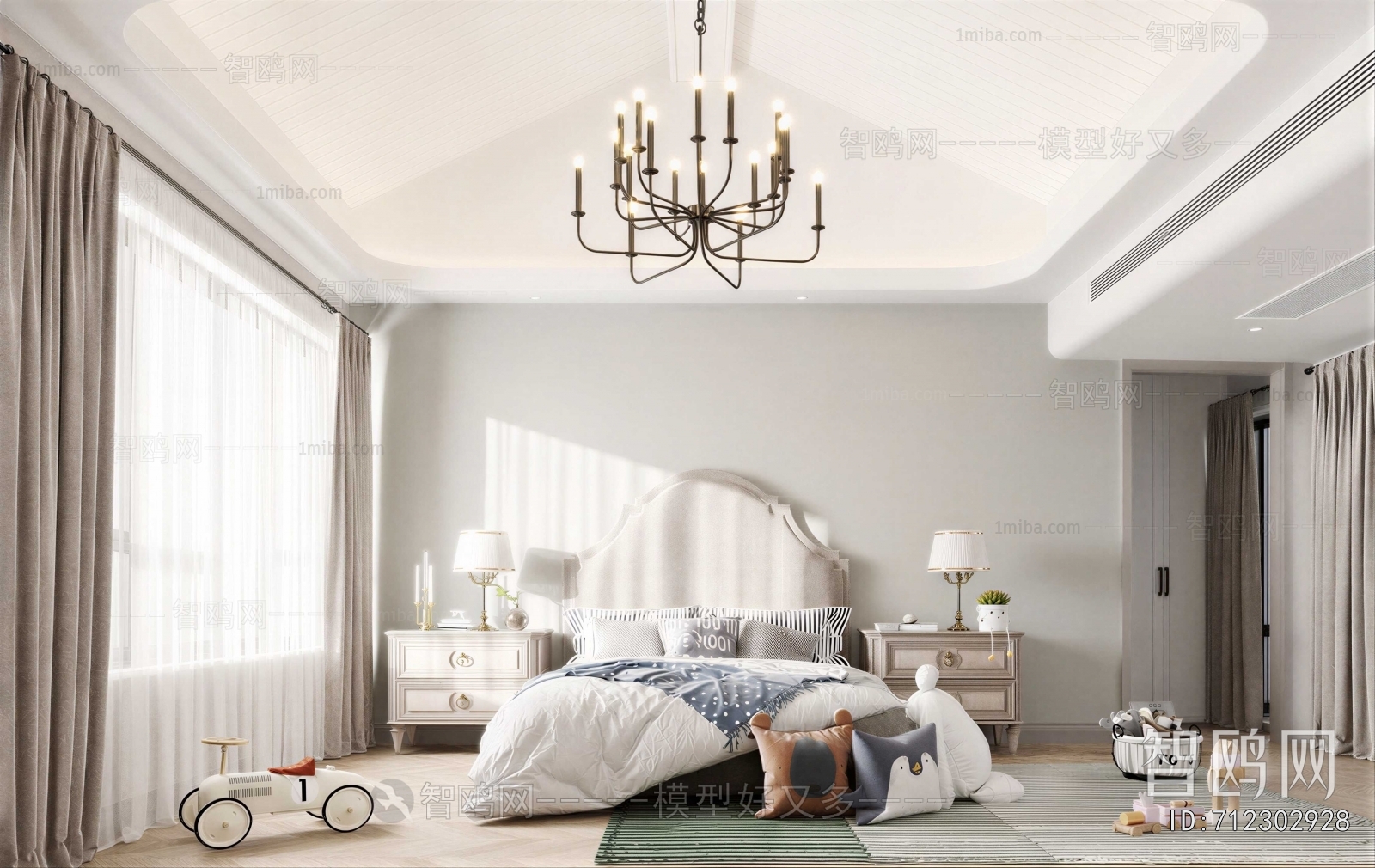 American Style Bedroom