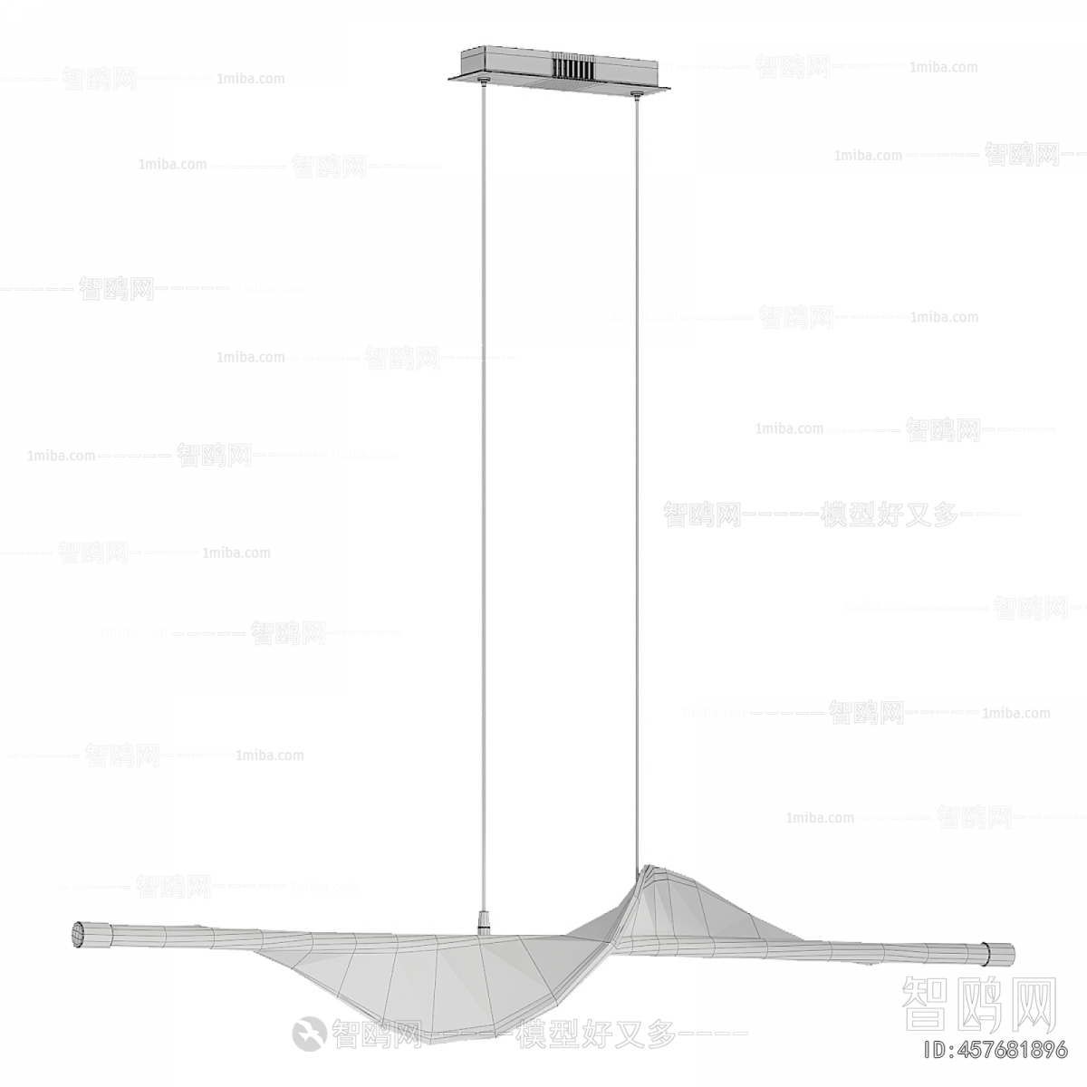 Modern Long Chandelier