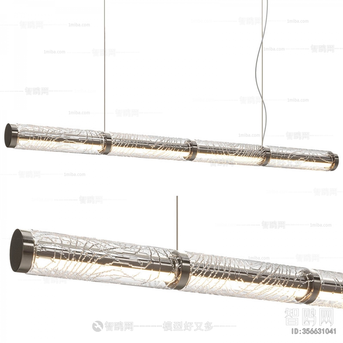 Modern Long Chandelier